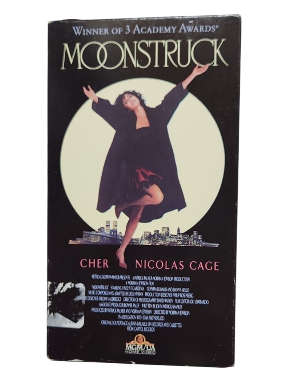 Moonstruck VHS Movie - Cher & Nicolas Cage Cover